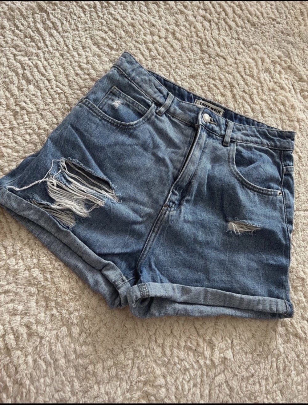 Jeans Shorts in Größe 38