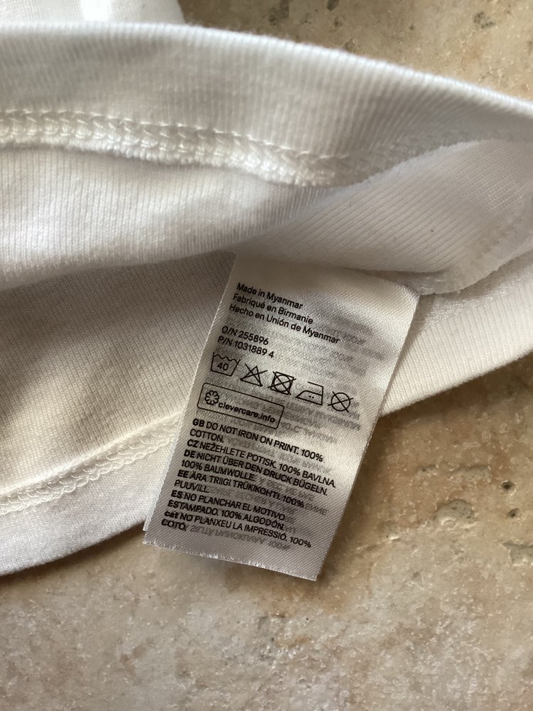 H&M T-Shirt bauchfrei Neu Gr. S M 34 / 36 158