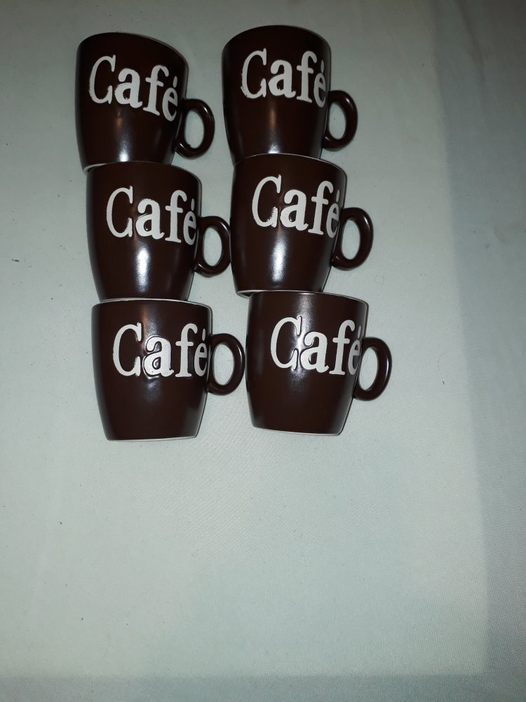 Kaffeetassen - 6 Stück - Neuwertig