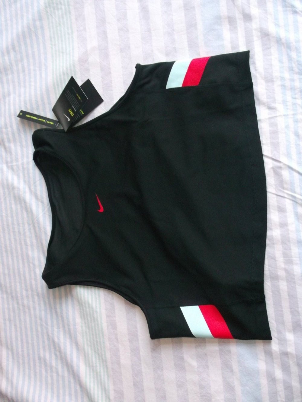 Nike Dry Dri-Fit kurzes Training Tank Top Gr.XL NEU