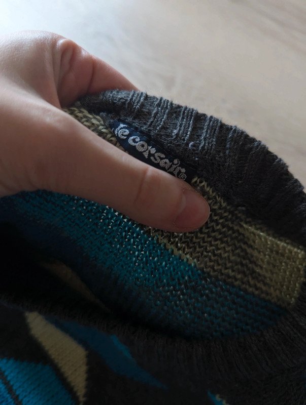 Vintage Pullover oversize Feinstrick Herbst Winter sweater