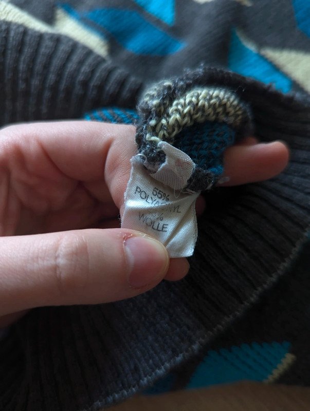 Vintage Pullover oversize Feinstrick Herbst Winter sweater