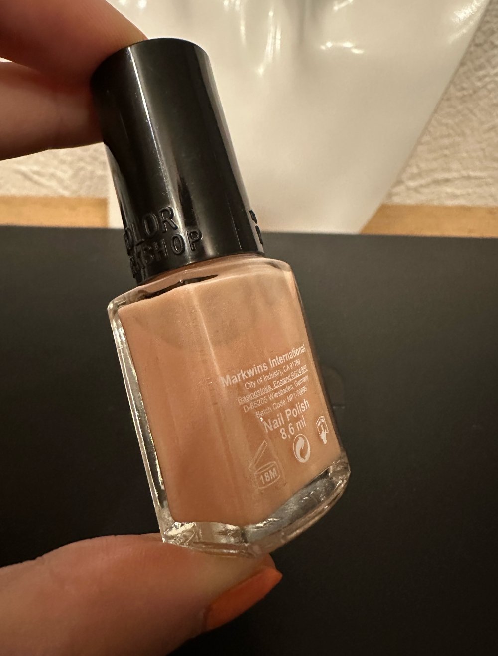 The Color Workshop Nail Polish Nagellack apricot Aprikose
