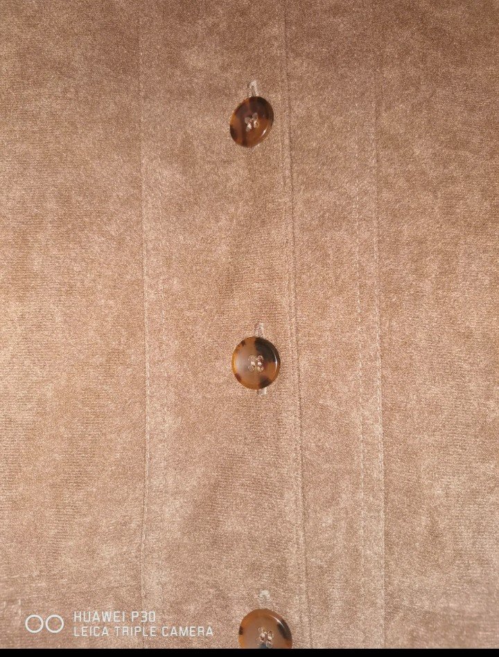 Lady Charme Vintage Hemd Brown Gr. 42