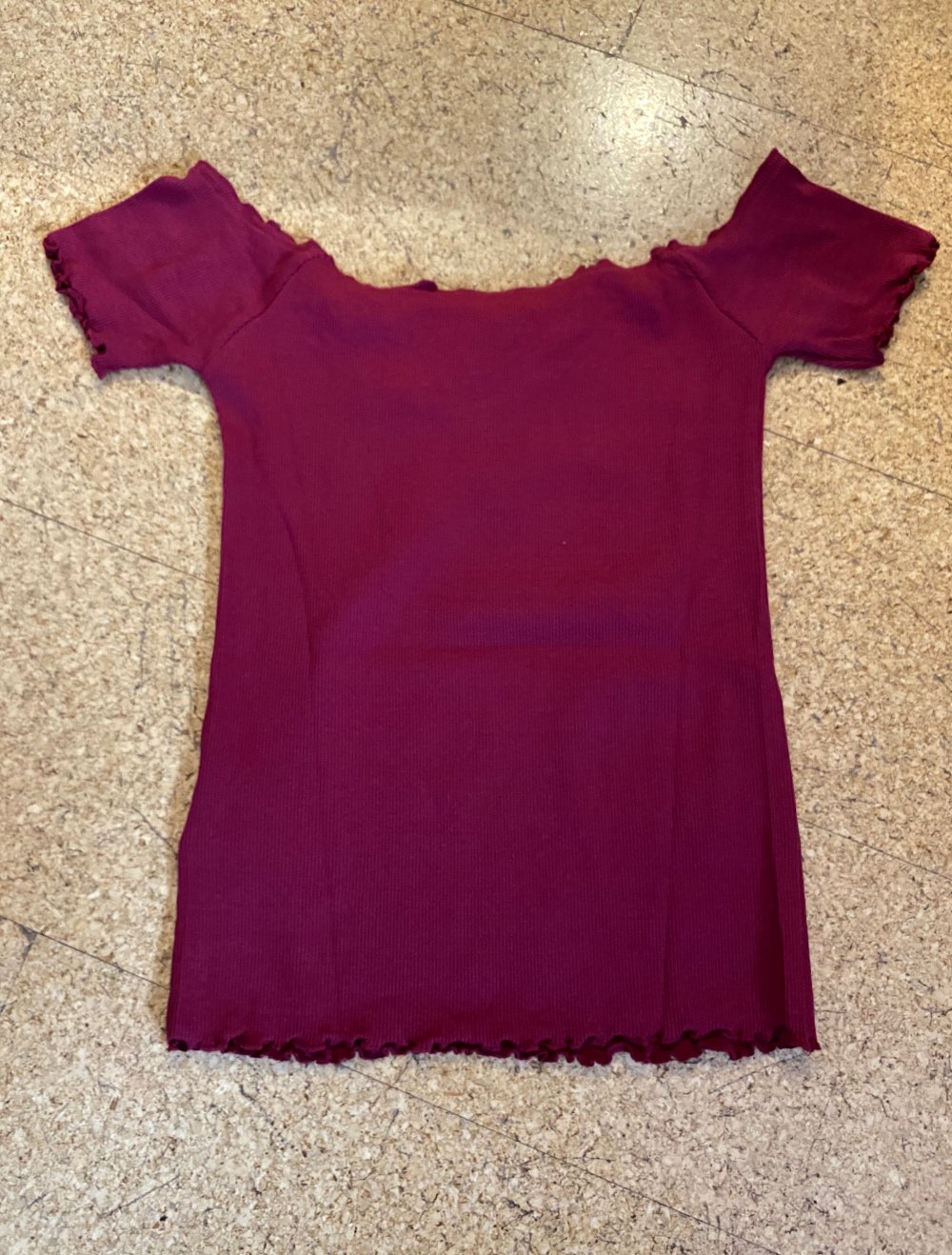 T-Shirt Schulterfrei