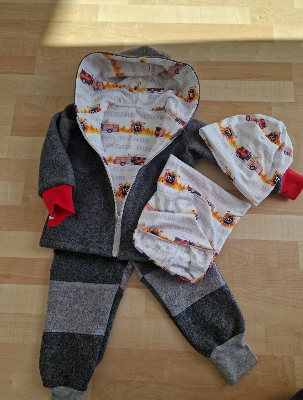 Wollwalk Jacke Gr.104