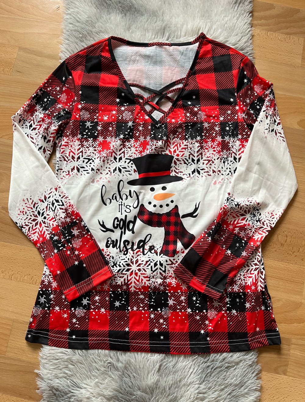 Weihnachtsshirt neu Gr S