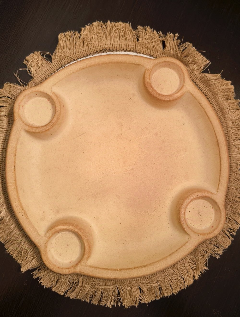 Kerzenschale Terracotta (neu)