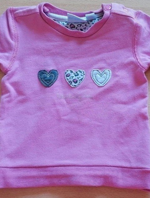 Süßer Pullover Größe 56 von Feetje rosa Herzen Mädchen Babygirl