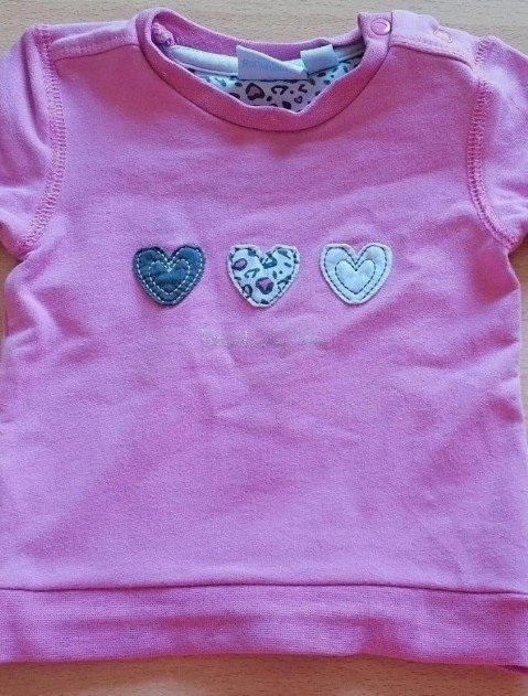 Süßer Pullover Größe 56 von Feetje rosa Herzen Mädchen Babygirl