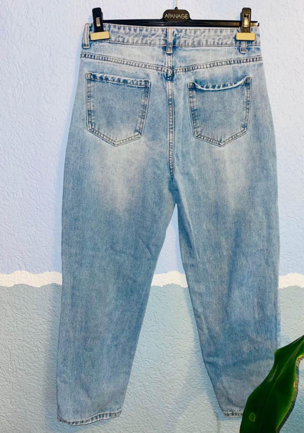 Damenjeans destroyes Mom Style gr. 38