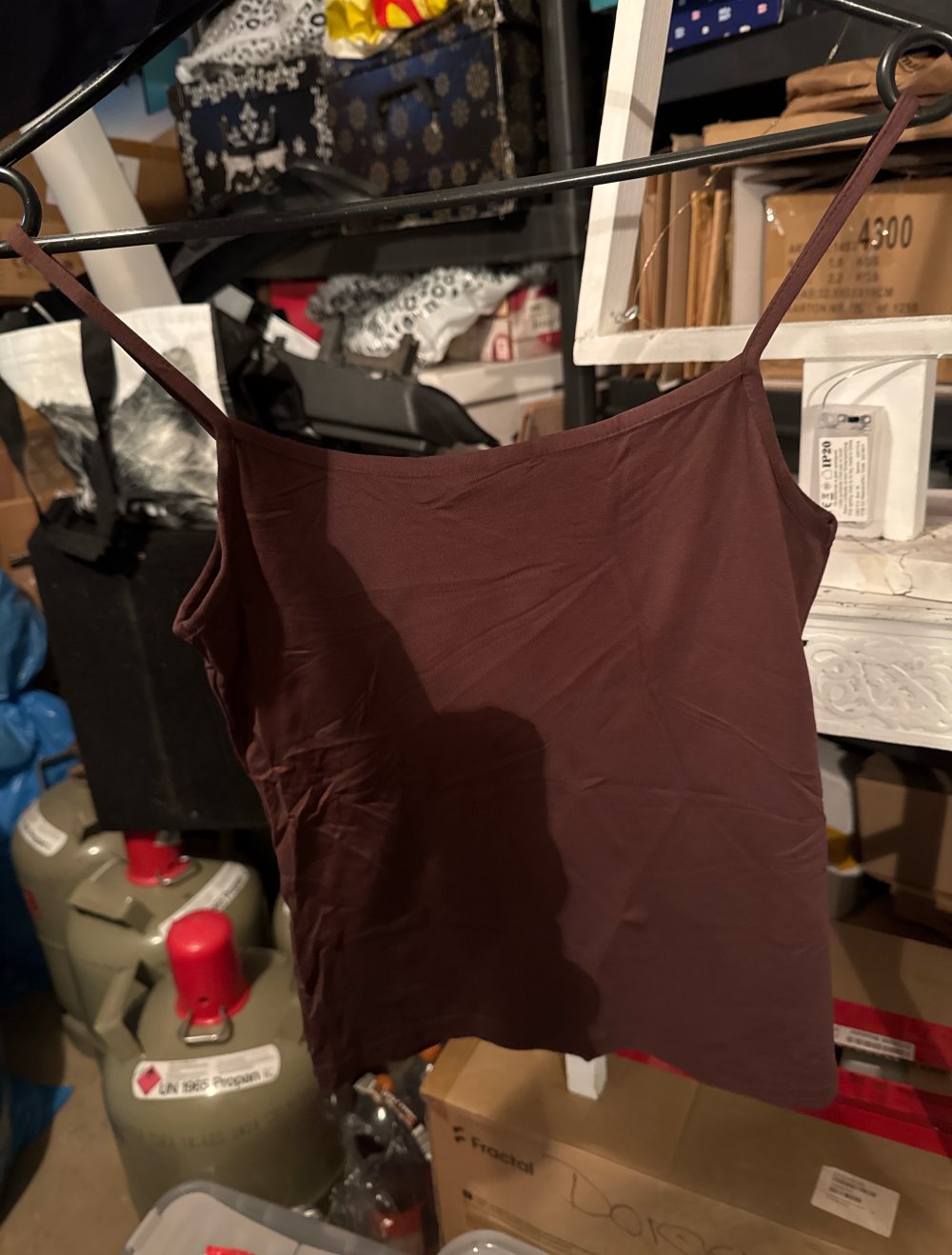 Schönes kurzes top braun XS