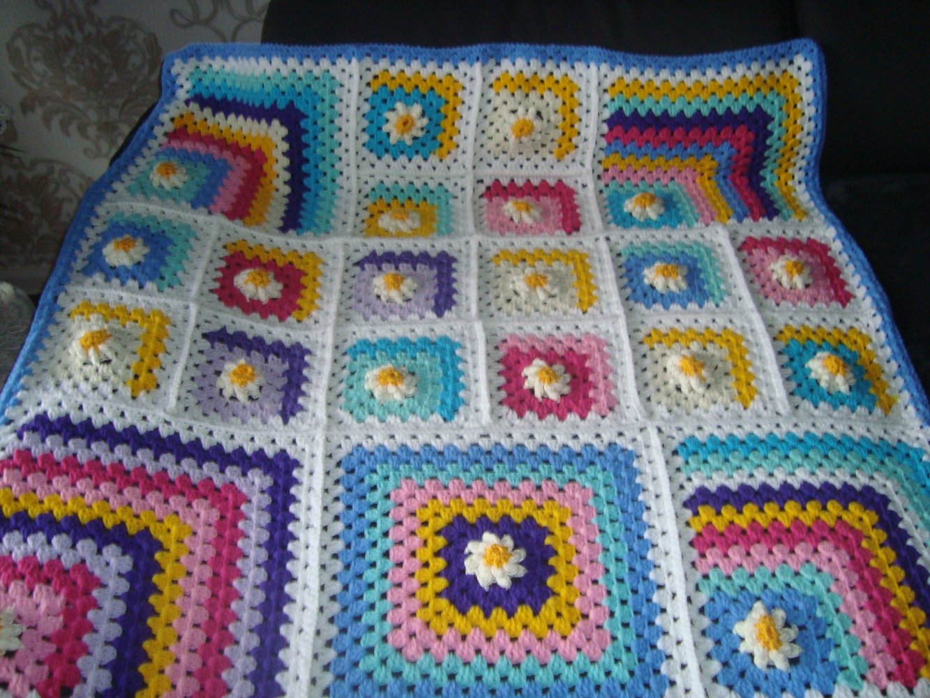 Granny Square Decke