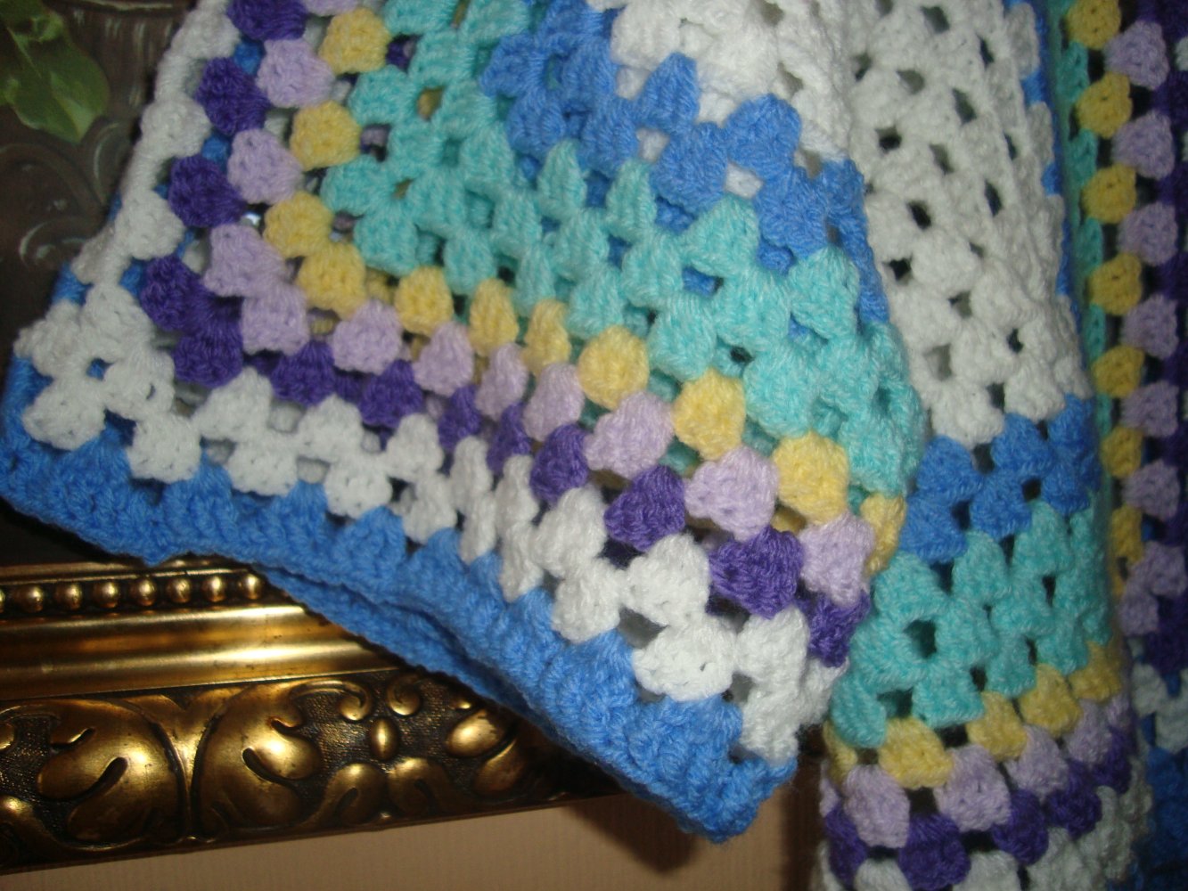 Granny Square Hexagon Jacke Gr.36/38