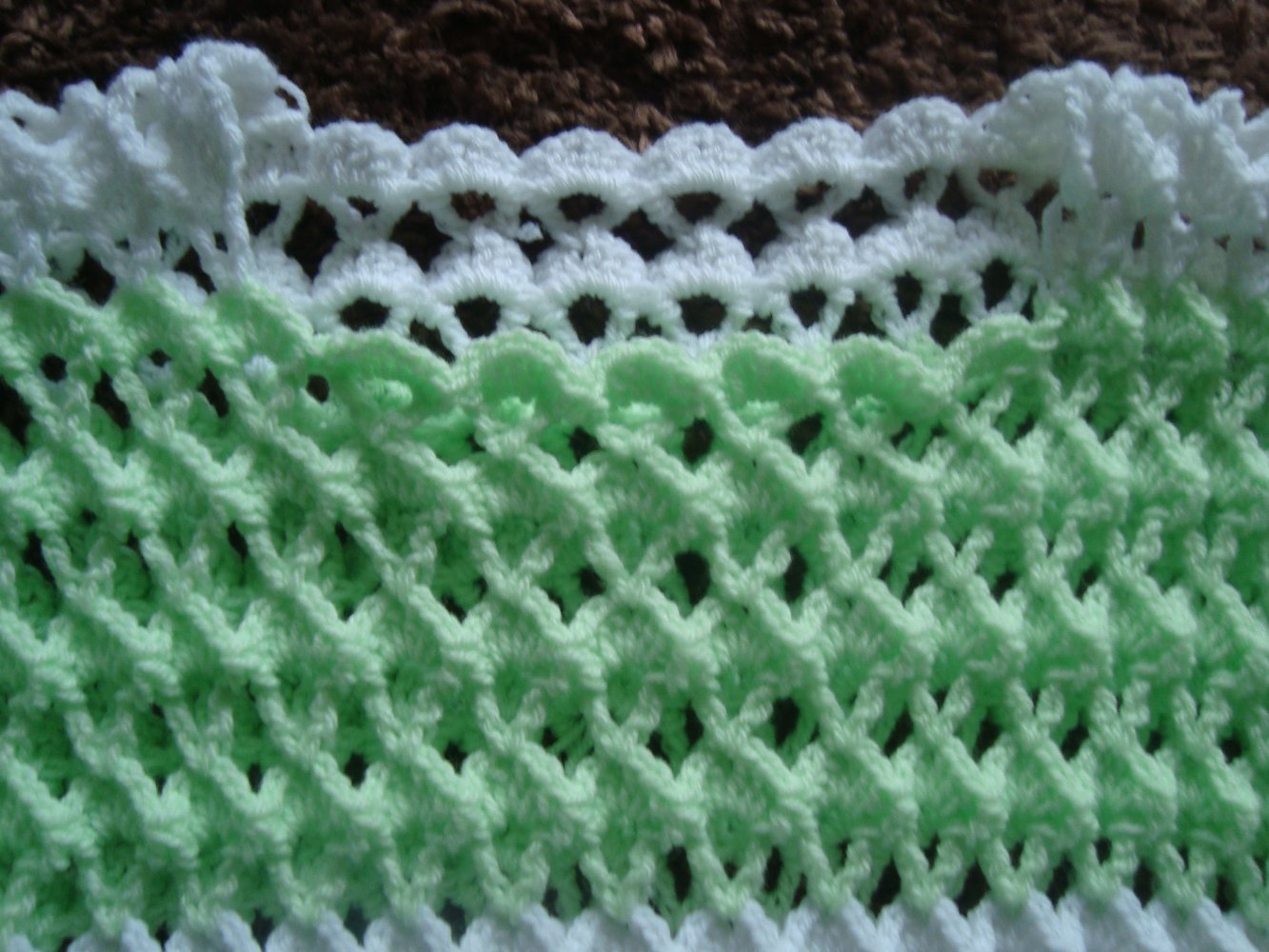 Echte Handarbeit-Häkelpullover Gr.44/46