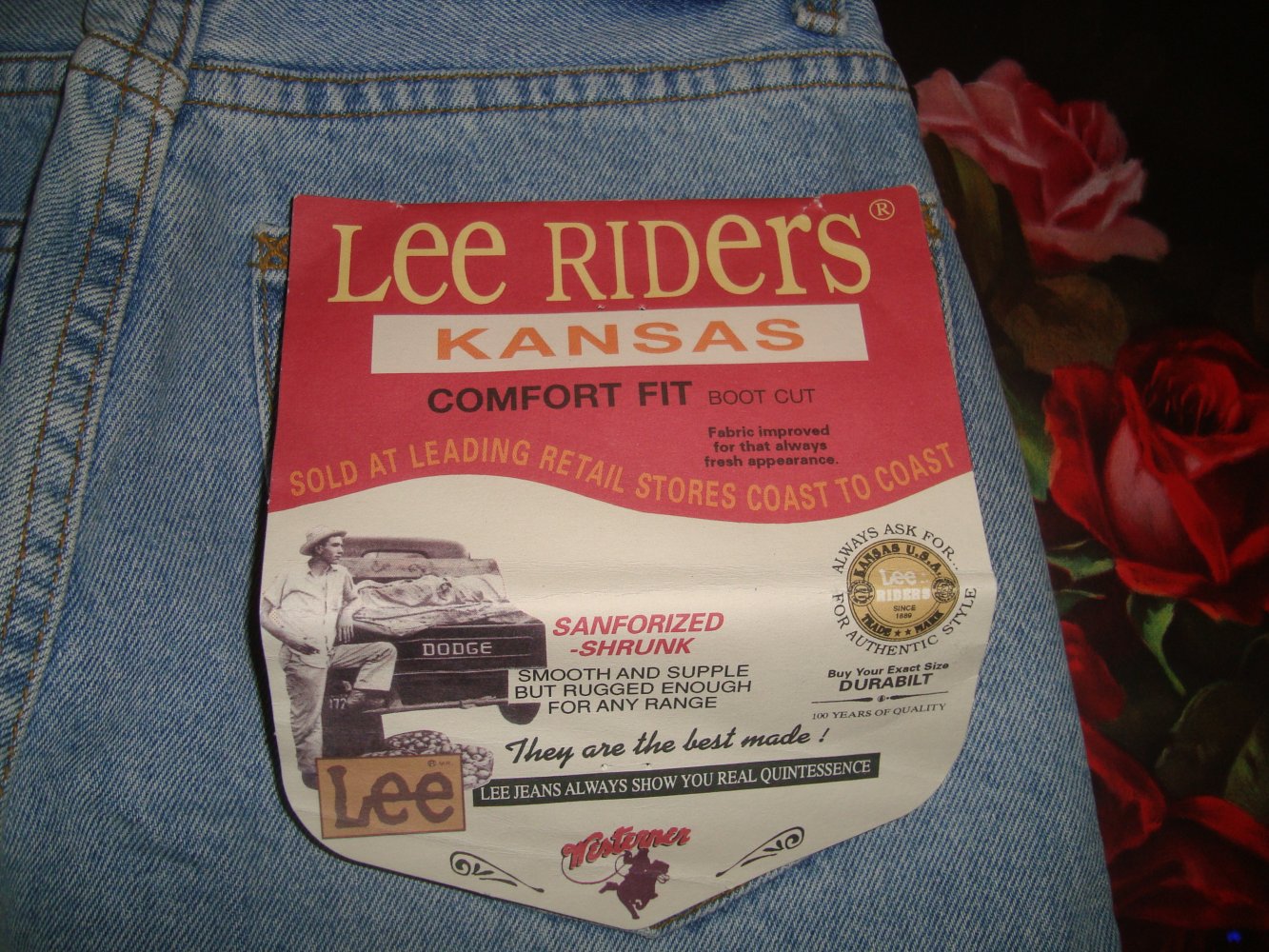 NEU! Vintage High Waist Jeans Lee Riders