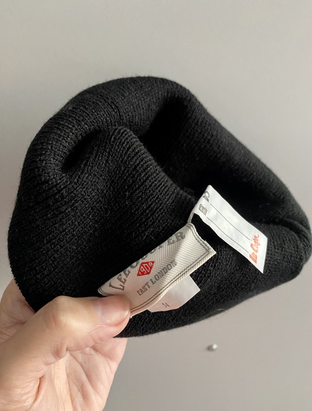 LEE COOPER Kinder Jungen 2 tlg.Set Mütze + Handschuhe Gr.54