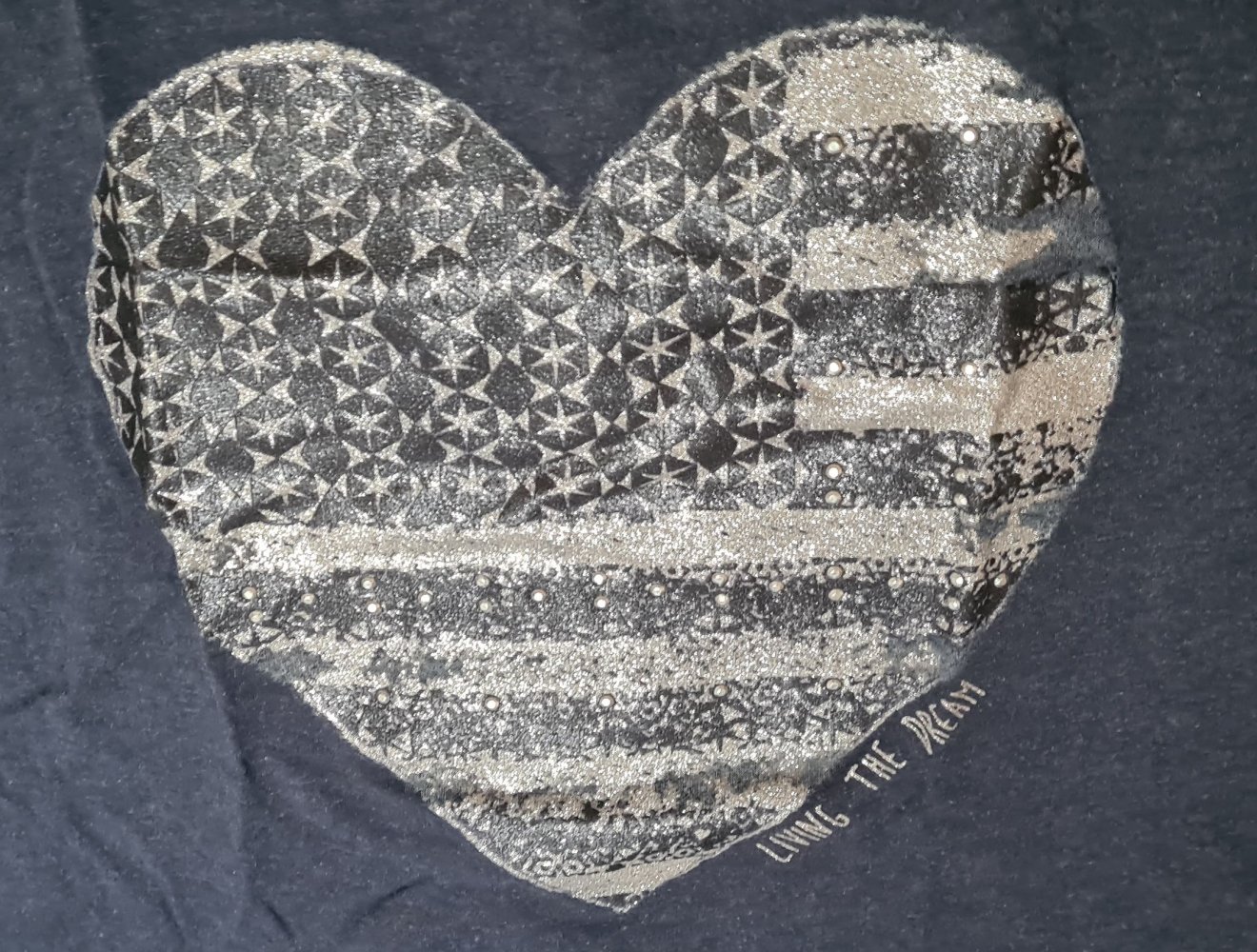 Graues Longsleeve-Shirt von here + there mit Aufdruck