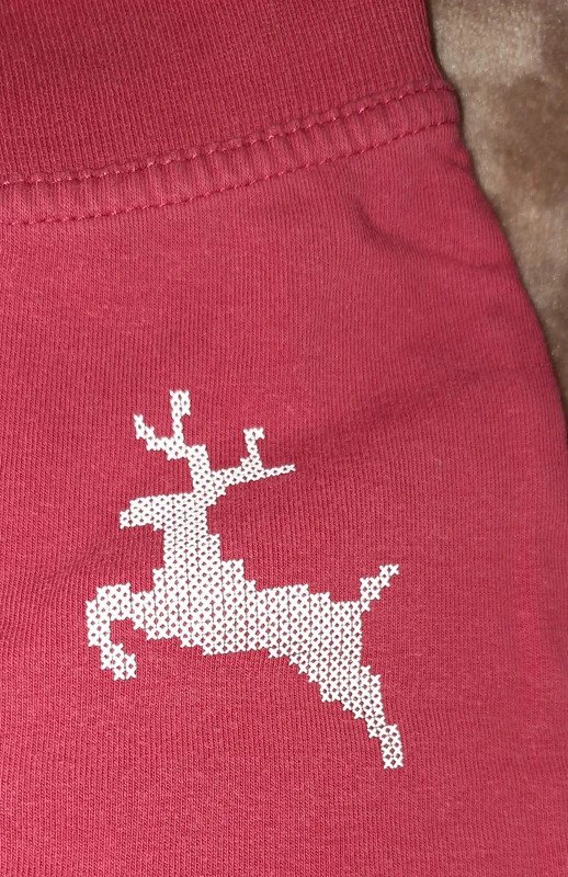 Pinkfarbene Jogginghose von Palomino mit Aufdruck