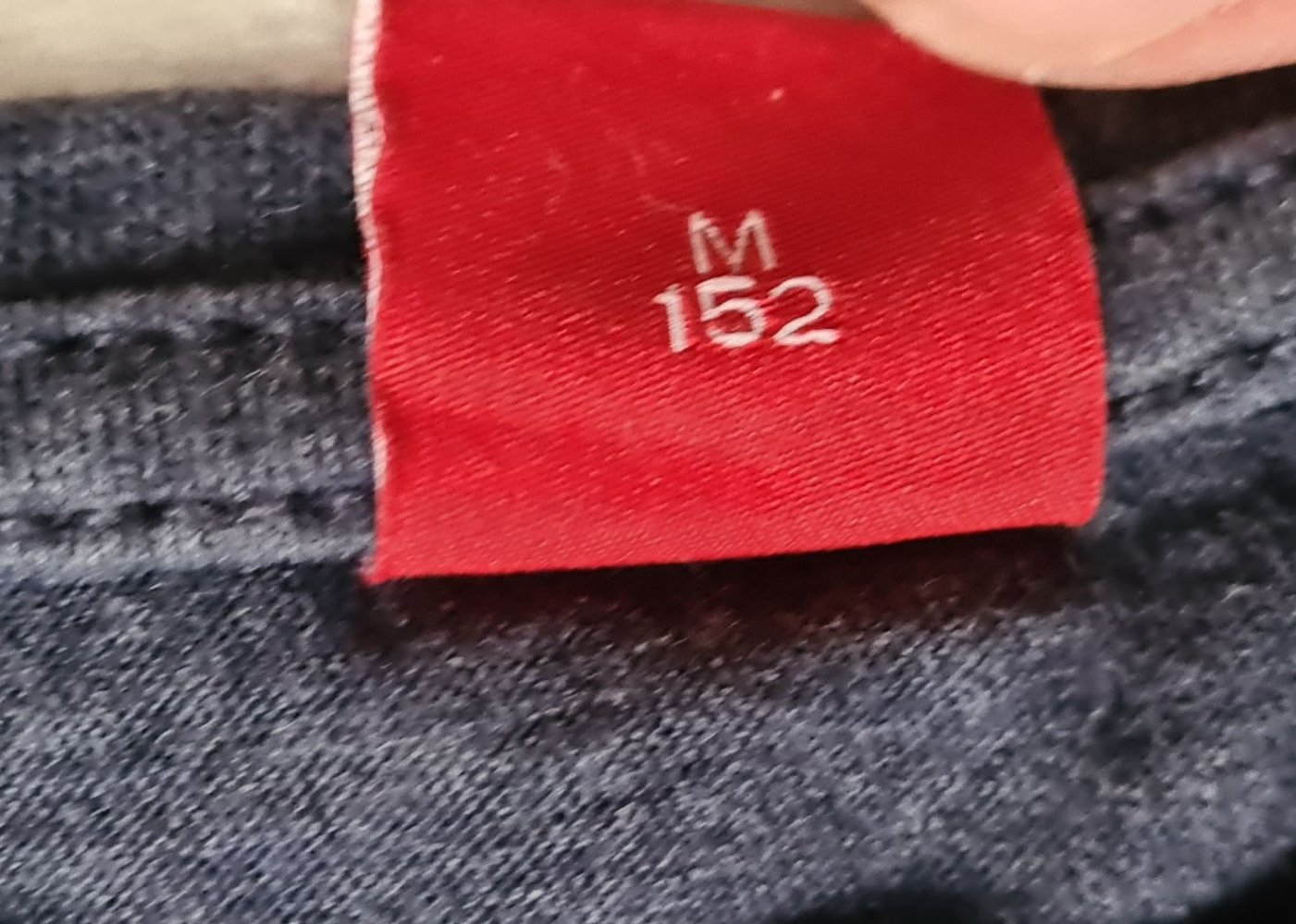 Blau-meliertes Longsleeve-Shirt von S.Oliver mit Aufdruck