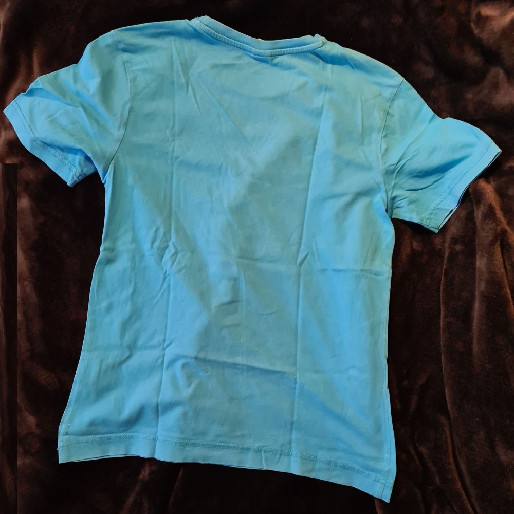 Hellblaues T-Shirt von S.Oliver mit Aufdruck