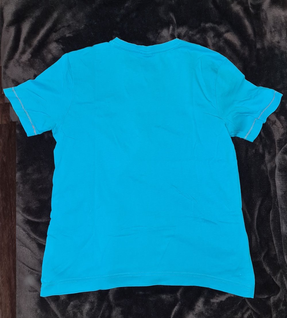 Hellblaues T-Shirt von S.Oliver mit Aufdruck