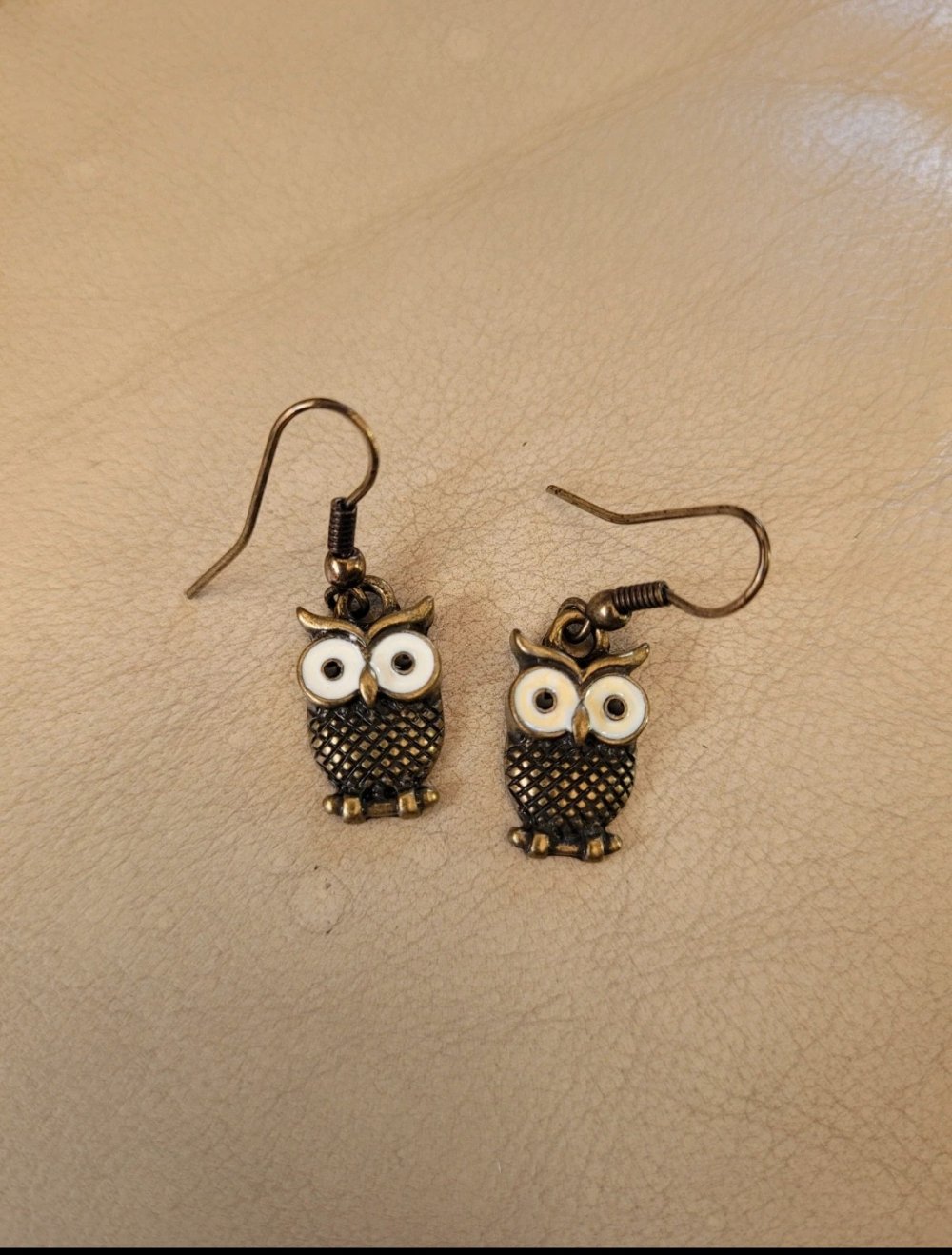 Eulen Ohrhänger Ohrringe Eule Modeschmuck Vintage Etsy Eule gold