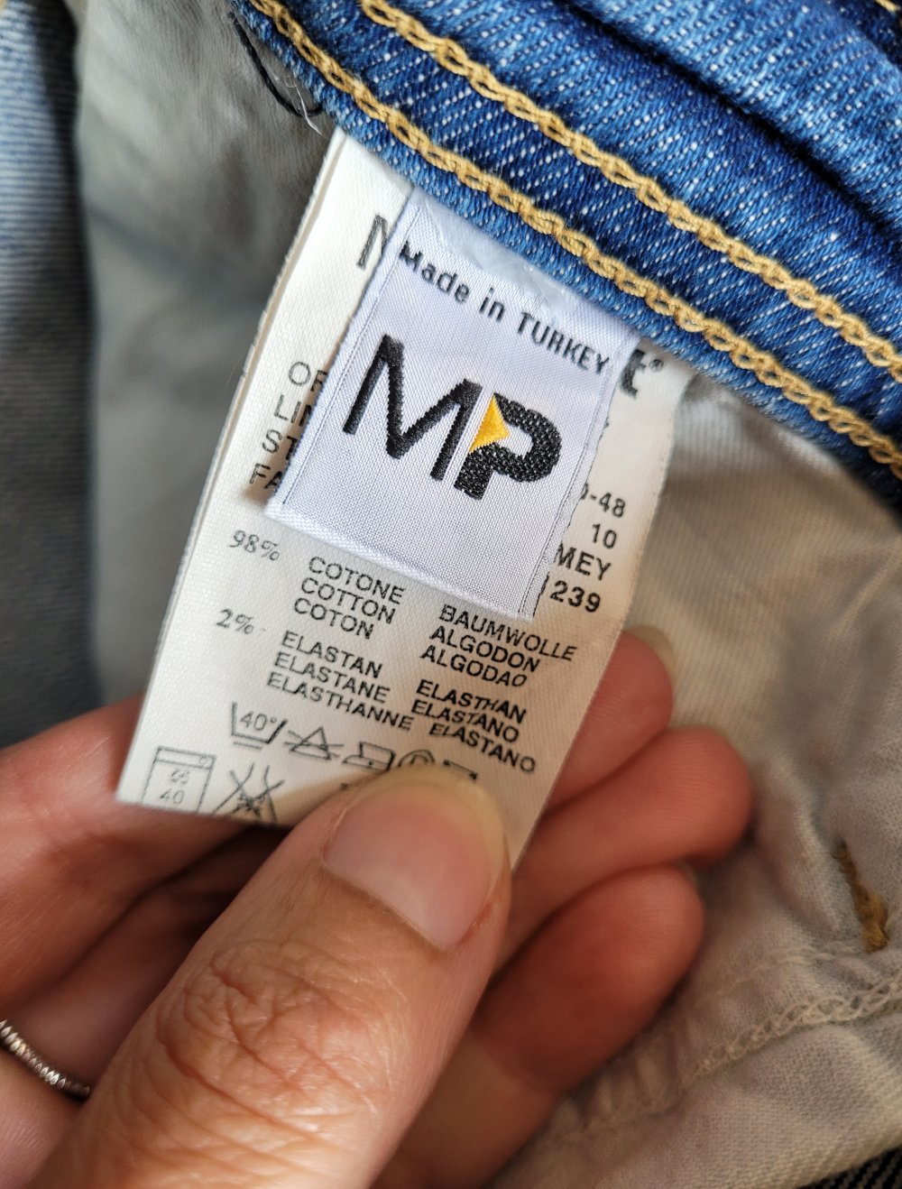 Meltin Pot Romey 26/32 Straight Leg Jeans MP denim Low Waist gerades Bein lässig