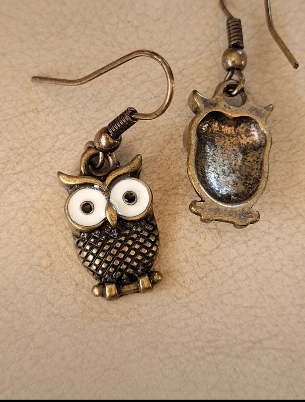 Eulen Ohrhänger Ohrringe Eule Modeschmuck Vintage Etsy Eule gold