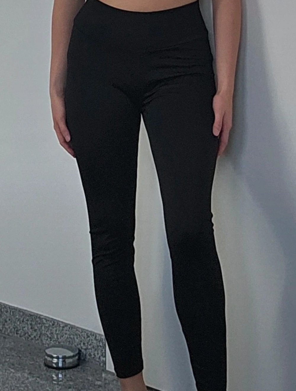 Schwarze Jogginghose