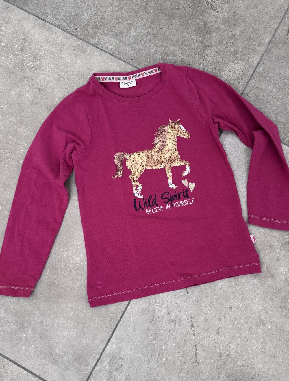 5x Longsleeve 116/122