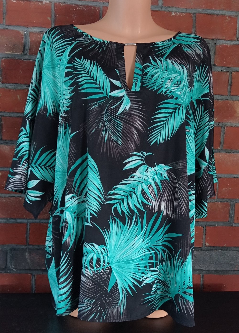 Bluse Tunika halbarm Gr. 46 C&A Yessica