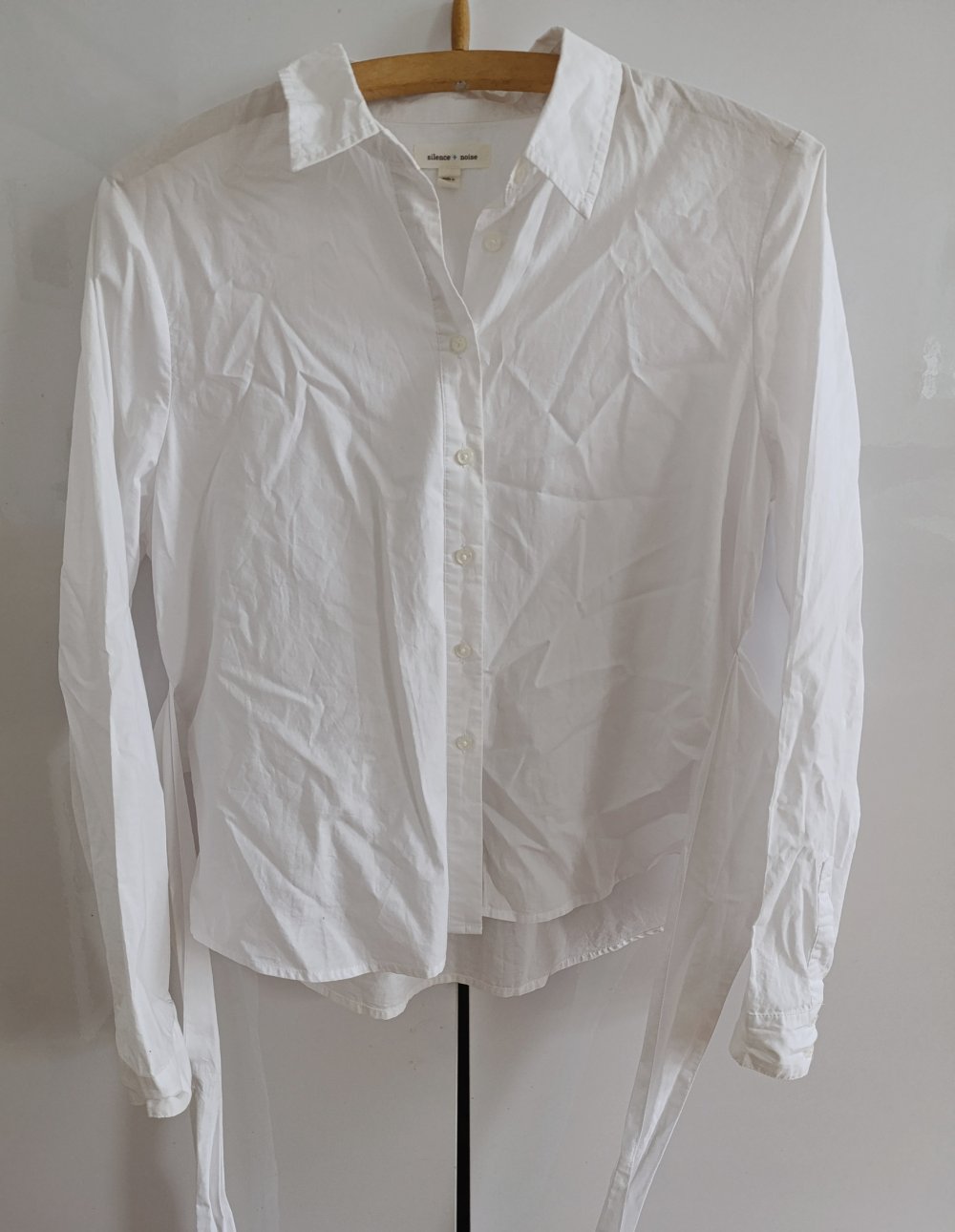 Langarm-Bluse Gr. M/38 silence+noise
