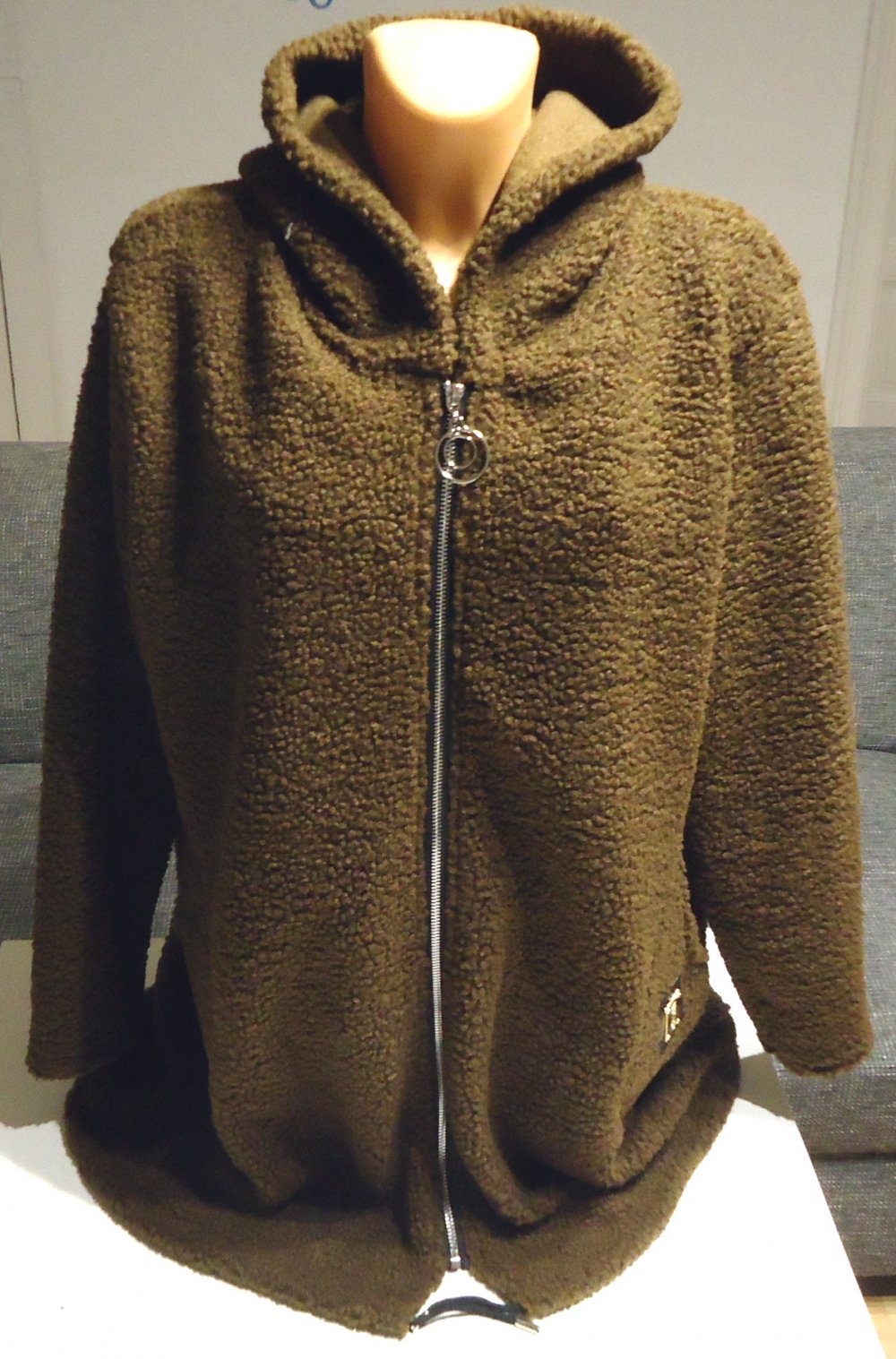 ++NEU++ Mantel Teddyfleece Gr. 44 Flügel mit Strasssteinchen New Collection