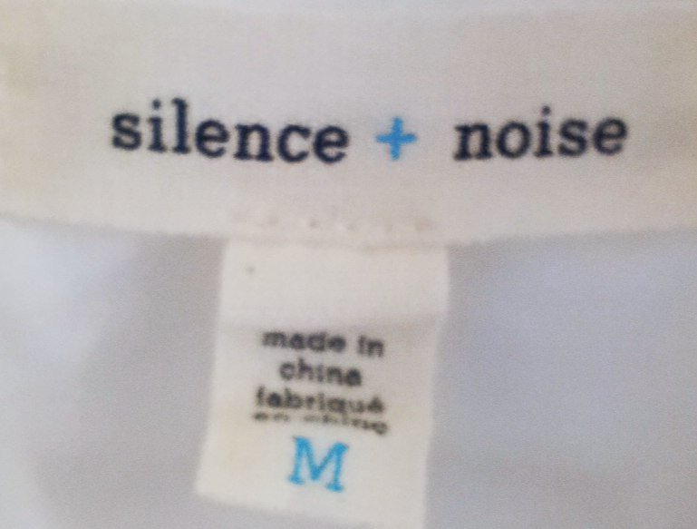 Langarm-Bluse Gr. M/38 silence+noise