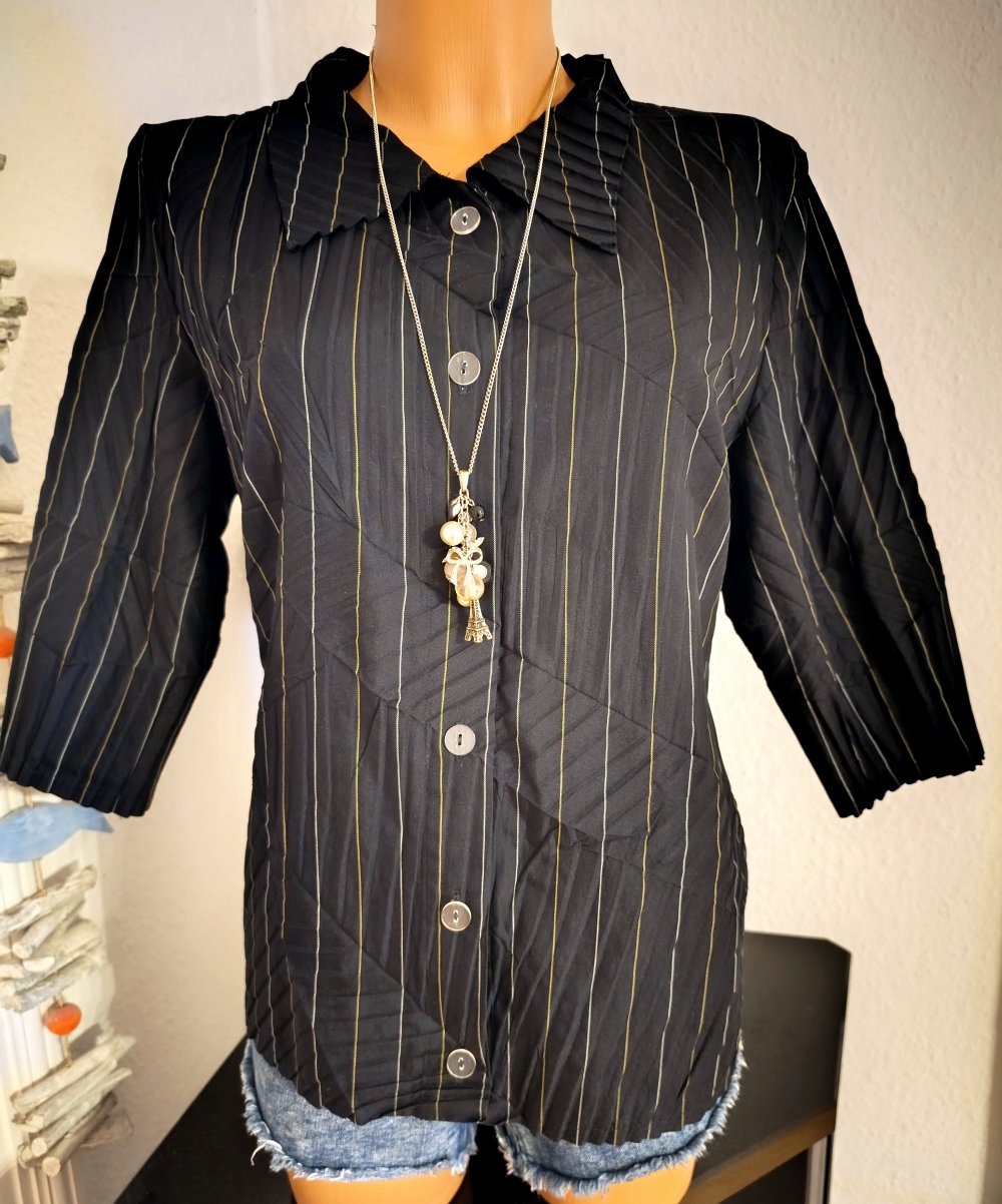Kurzarm-Bluse 1/2 Arm Gr. 40 von babette