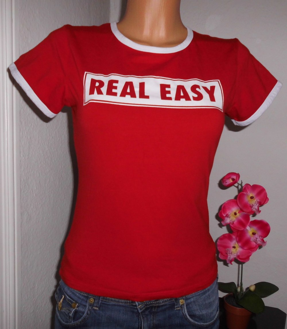 T-Shirt rot Gr. 36 FB Sister Länge 52 cm, Weite 36 cm