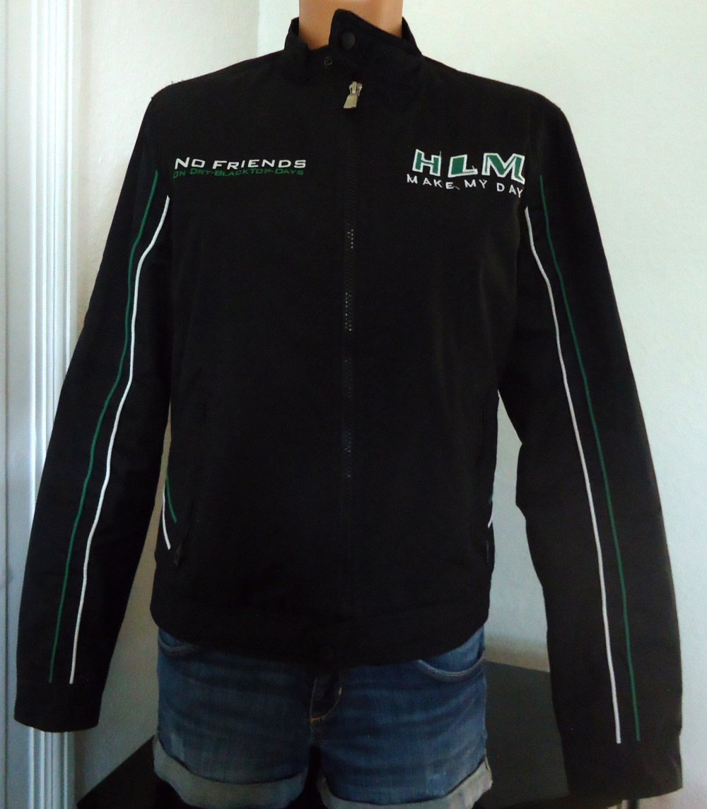 Jacke Biker schwarz Gr. 38 Sanprit
