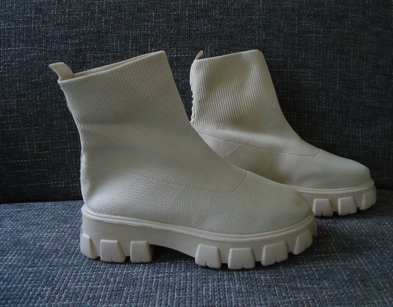 Boots Stiefel Gr. 40 beige von SnowSleeky