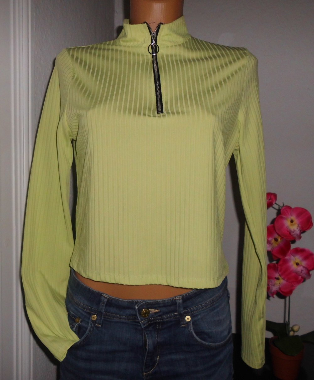 Pullover neongrün Gr. 40 Primark