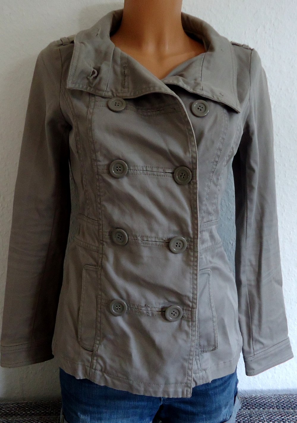 Jacke grau Gr. 36 H&M Divided