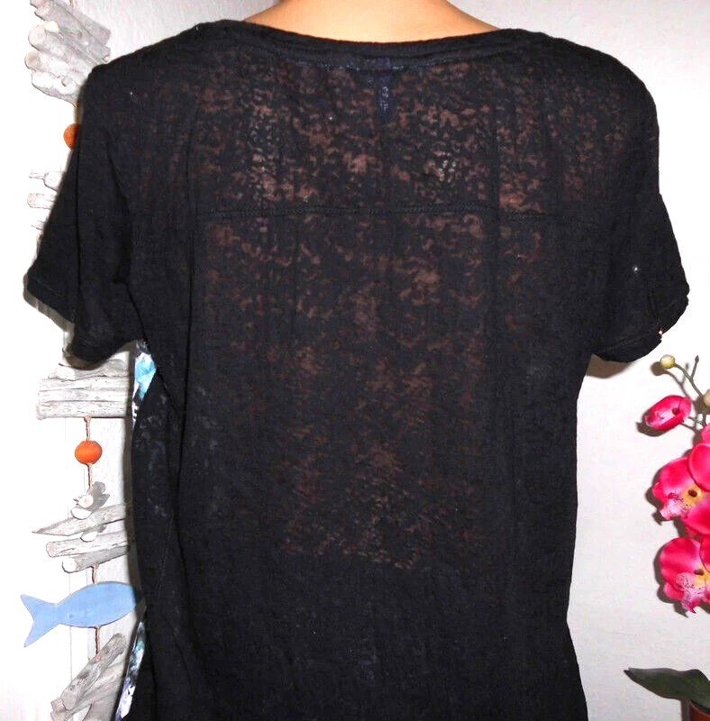 T-Shirt Gr. 42 M Cecil elastischer Bund