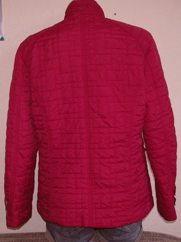Steppjacke Gr. 44 Via Cortesa Farbe beere