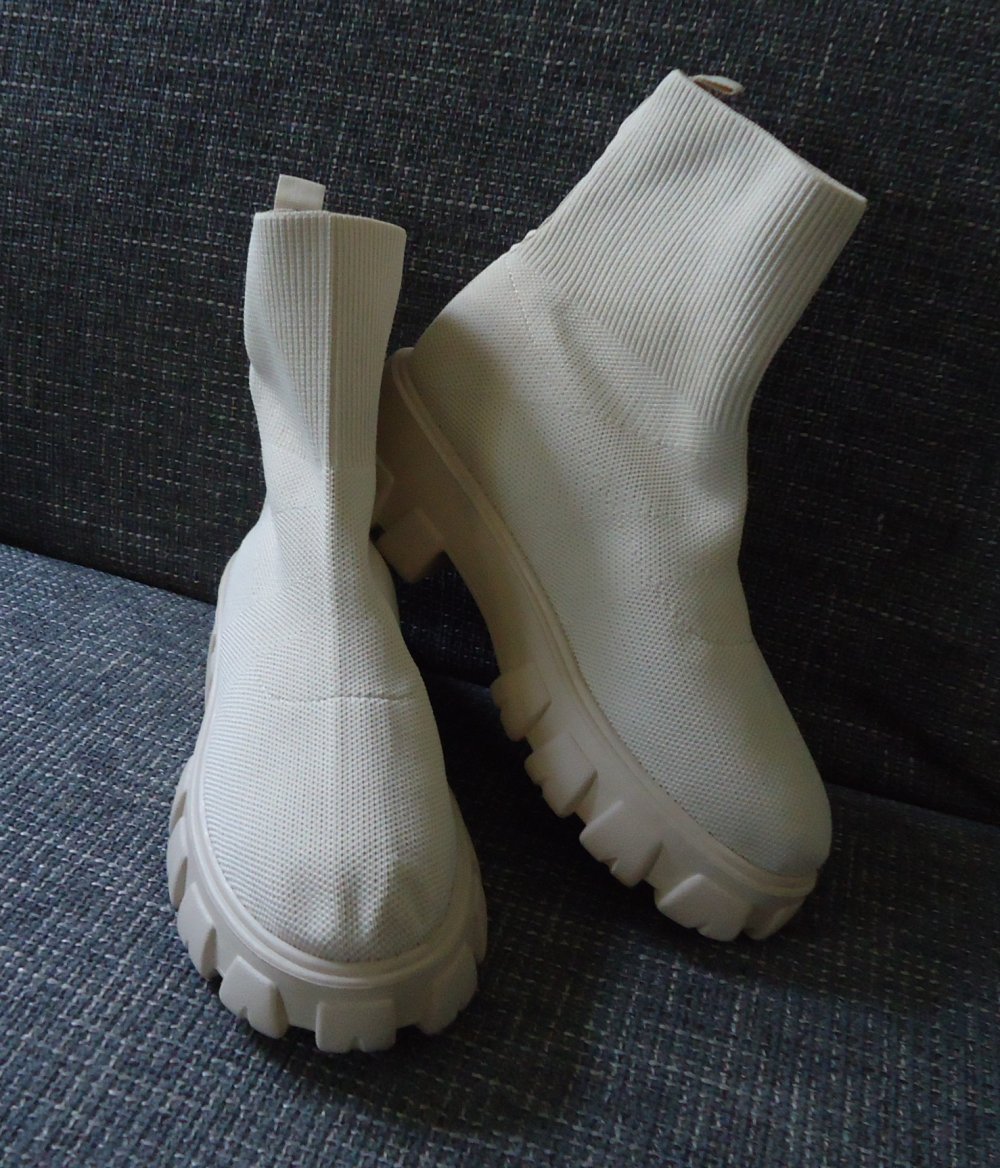 Boots Stiefel Gr. 40 beige von SnowSleeky