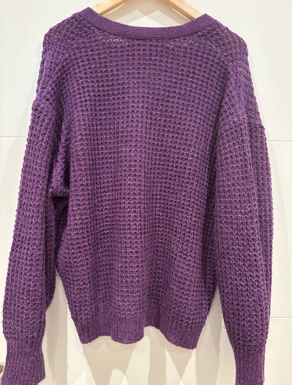 Strickjacke Größe XL lila JJXX