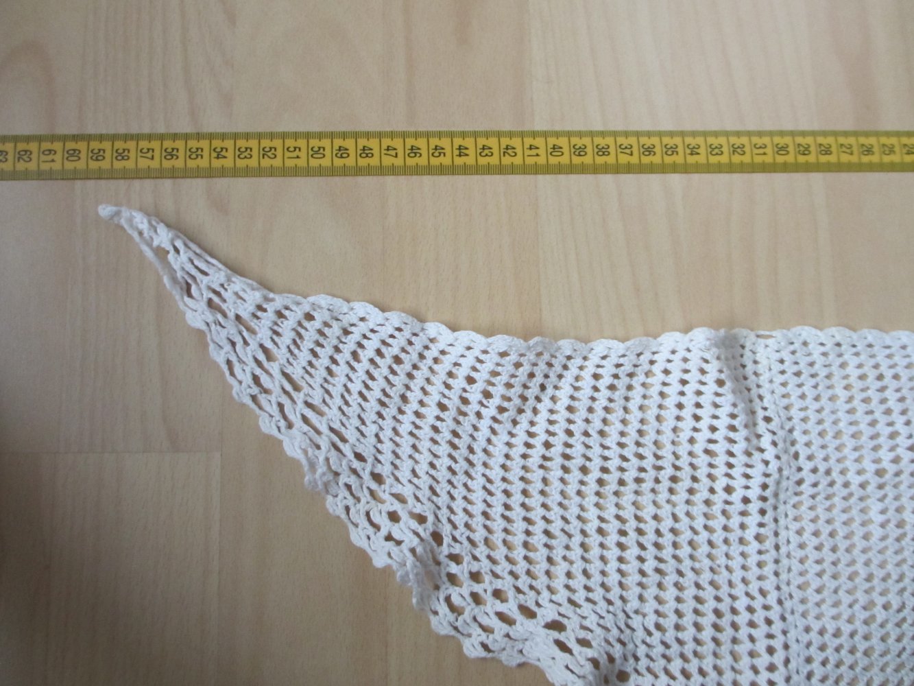 Vintage - Häkel Kragenschutz / Accessoire, Tuch, weiß creme