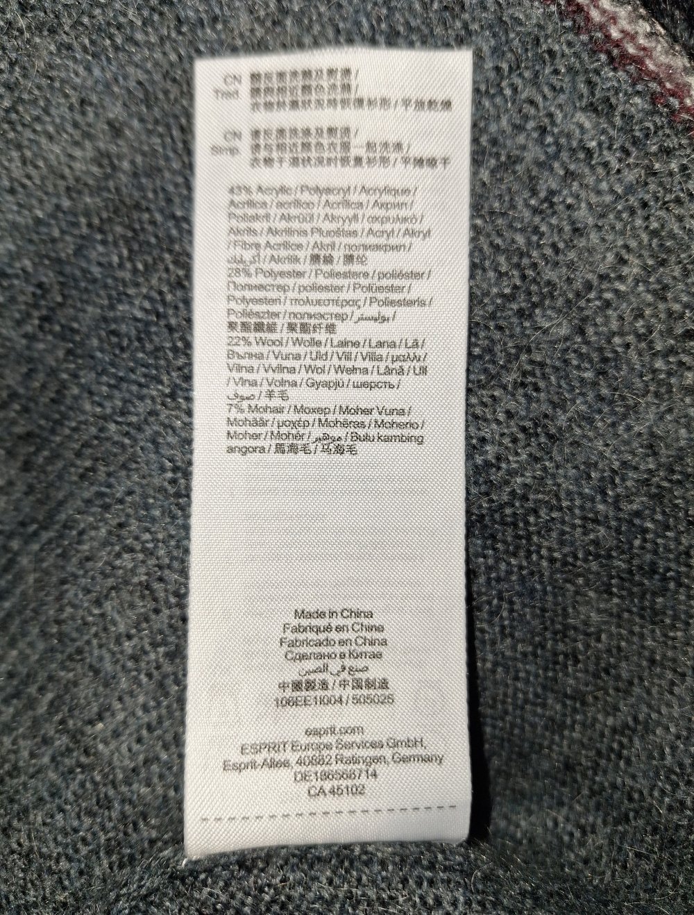 Esprit Pullover Gr. 38