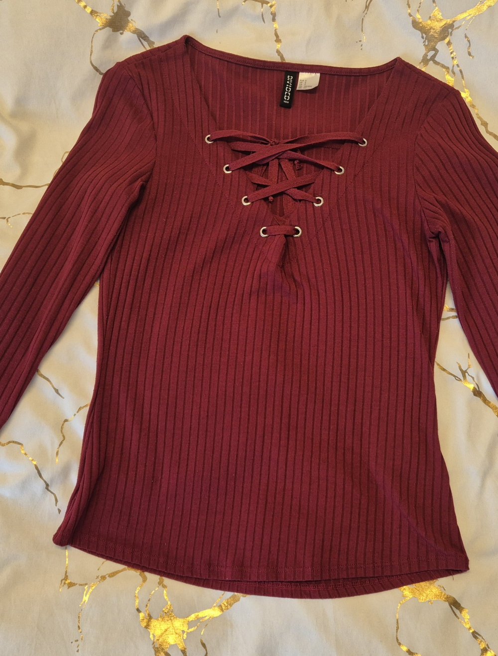 Oberteil zum Schnüren