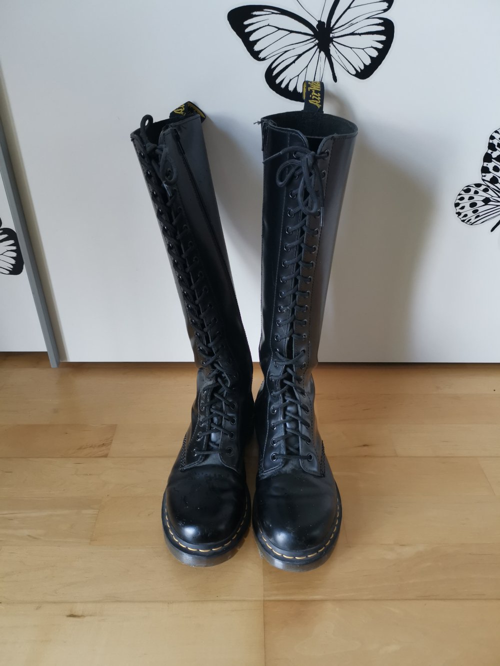 Dr. Martens 20-Loch hohe Stiefel, Boots, EU 41 / UK 7 wie neu