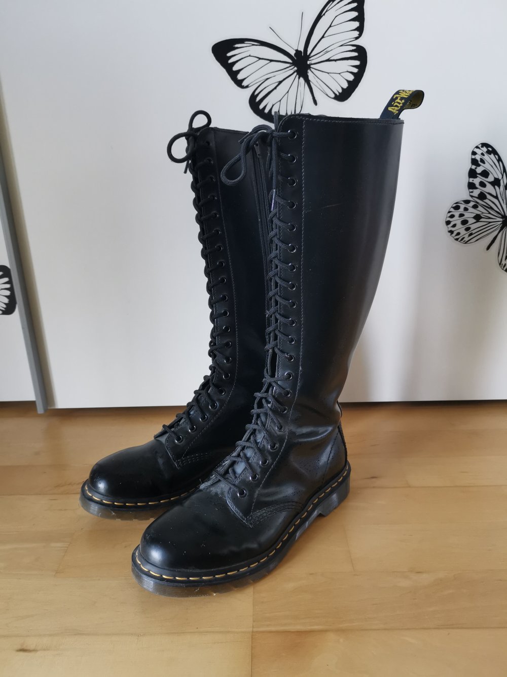 Dr. Martens 20-Loch hohe Stiefel, Boots, EU 41 / UK 7 wie neu